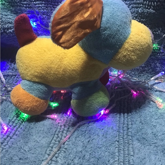 Koala Baby Brightly Colored Plush Puppy Dog Chimes  8” Stuffed Animal Baby Toy - Picture 6 of 6